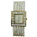 Jules Jurgensen Mother of Pearl Quartz Watch
