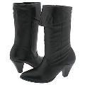 Steve Madden Lansing Black Leather(Size 8.5 M)