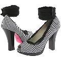 Betsey Johnson Lori Black/White Gingham