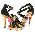 Betsey Johnson Cruz Black/Gold