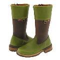 Petit 11508-1 (Toddler/Youth) Tomcat Paris (Green Leather)
