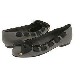 Betsey Johnson Brace Grey Leather