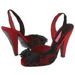 Betsey Johnson Bosy Black/Red