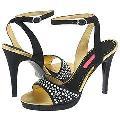 Betsey Johnson Cristie Black Satin
