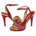 Betsey Johnson Cristie Red Satin
