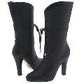 Betsey Johnson Vapor Black Leather