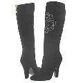 Betsey Johnson Voyage Black Suede