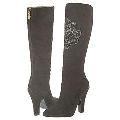 Betsey Johnson Voyage Chocolate Brown Suede