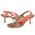 Beverly Feldman Fantastic Orange Snake/Crystal