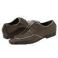 BRUNOMAGLI Fojojo Dark Brown/Grey Pipe Gloss Kidskin