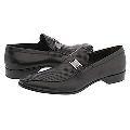 BRUNOMAGLI Reblis Black Perforated Nappa(Size 10 D - Medium)