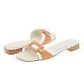 Anne Klein New York Sasha White/Natural 8 Shoes (Open Box)