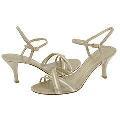 Bandolino Cybill Light Natural/Gold Suede