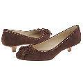 AK Anne Klein May Dark Brown Suede