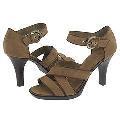 Enzo Angiolini Cutisia Light Taupe/Dark Brown Suede