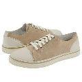 Rockport Nauset Taupe Suede/ Off White Leather