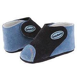 babybotte Look (Infant) Navy/Blue Suede
