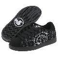 DVS Shoe Company Revival Splat W Black/White Nubuck Skulls
