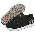 DVS Shoe Company Revival W Black/Pink Nubuck Skull