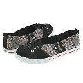 DVS Shoe Company Regency Slip W Black Canvas Patch
