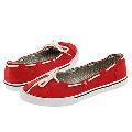 DVS Shoe Company Demi W Red Canvas Dots