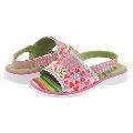 Oilily Kids Emma Patch Sandal (Toddler) Pink(Size 26 (US 10 Toddler) M)