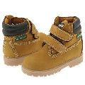Tundra Boots CK555 (Toddler/Youth) Velcro Wheat Nu(Size 8 Toddler M)