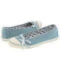 Shellys London Kirsty Slate Blue/Daisy Sock