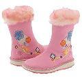 Timberland Kids Aragona Flower Boot (Infant/Toddler) Pink Nubuck W Flower