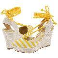 Jessica Simpson Jasp Bright Yellow Stripes