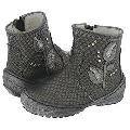 Iacovelli Kids 3055 (Infant/Toddler) Pitone Canna Fuale (Pewter Croco)