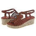 KORS Michael Kors Kids Miss Natalie (Youth) Cognac Antic Brush Off