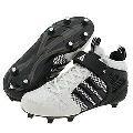 Adidas Grid Iron 7 D Mid Running White/Black/Metallic Silver