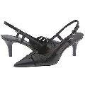 AK Anne Klein Brandl Black Leather