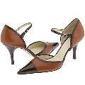 AK Anne Klein Ermina Medium Brown/Bronze Leather