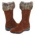 Circa Joan & David Urbana Medium Brown/Dark Natural Nubuck