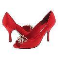 Enzo Angiolini Marcial Medium Red/Medium Red Satin(Size 10 M)
