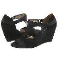 Nine West Isleen Black/Black Satin