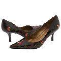 Nine West Naomi Dark Brown Distressed Leather
