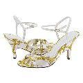 Enzo Angiolini Grayson White Gold/White Satin