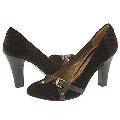 Nine West Savina Dark Brown/Dark Brown Fabric