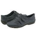 Easy Spirit Misto Dark Grey/Dark Grey Leather