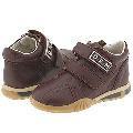 DKM Kid Shoes Michi 21 (Infant/Toddler) Moro (Brow(Size 21 (US 5 Infant) M)