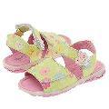 Moki Kids L105 (Toddler) Green Flower Print