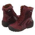 Petit 44148 (Infant/Toddler) Burgandy leather/Suede Combo Patent Trim(Hider Prune)