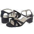 A Line Kids 6/A0152 (Youth) Black Satin/Velvet