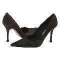 Charles David Leisure Brown Metallic Suede