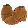 A Line Kids 12-6023 (Toddler/Youth) Cognac Suede