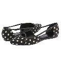 Nine West Acario Black/White/Black Satin