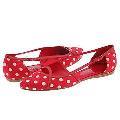 Nine West Acario Med Red/White/Med Red Satin